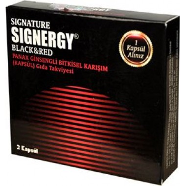 Signature Black Red Bitkisel Karışım 2 Kapsül - BAY & BAYAN